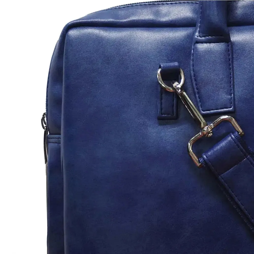 SleekFit Fingerlock Laptop Bag (Blue)