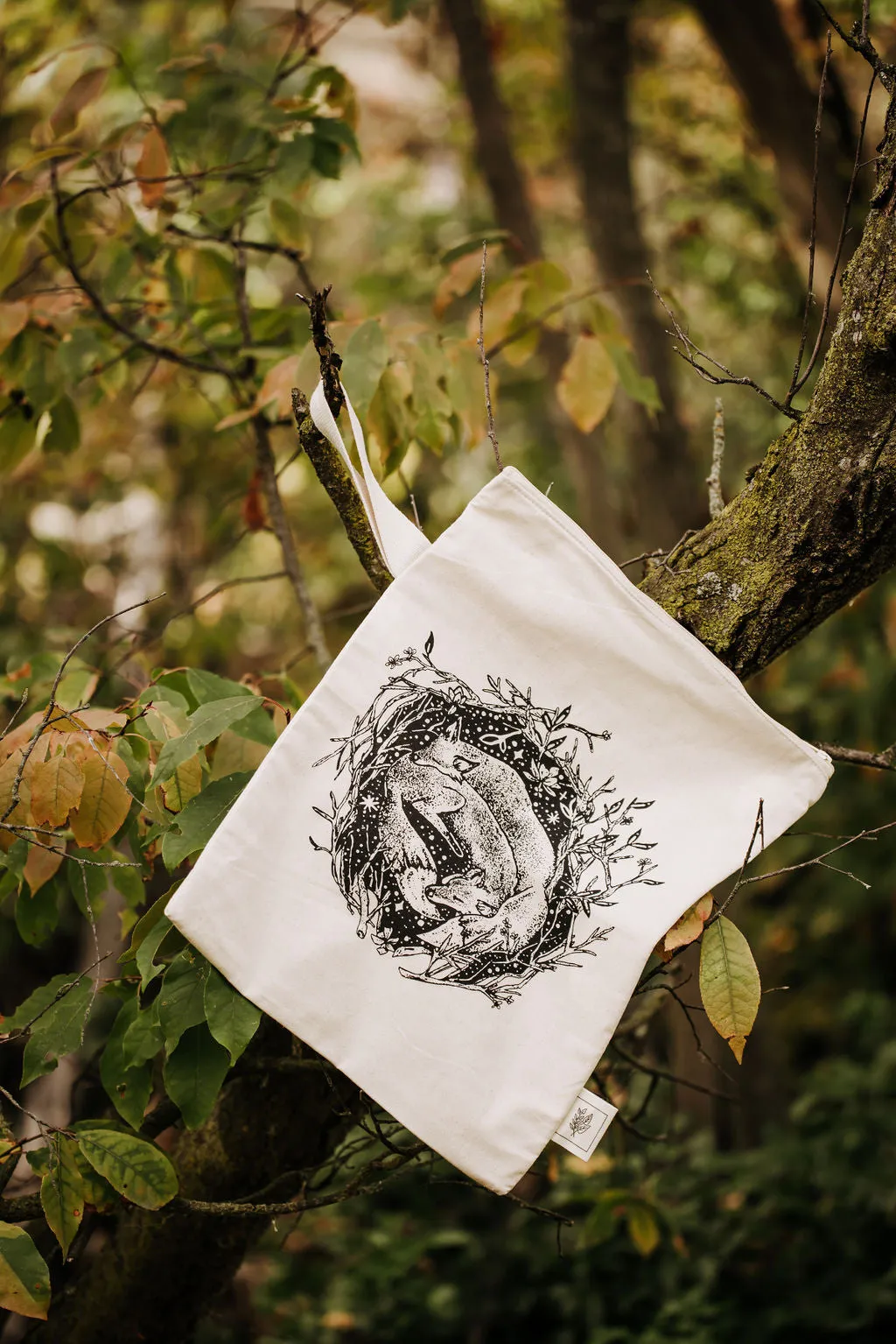 Sleeping Foxes Waterproof Bag / Wet Bag