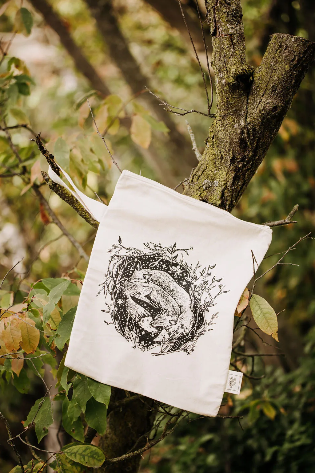 Sleeping Foxes Waterproof Bag / Wet Bag