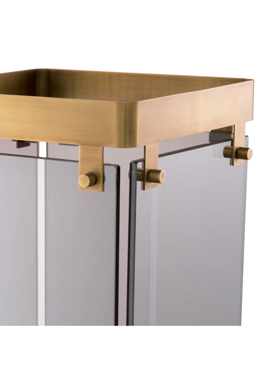 Smoke Glass Umbrella Stand | Eichholtz Heston