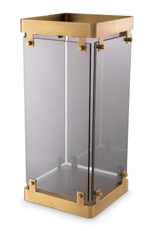 Smoke Glass Umbrella Stand | Eichholtz Heston