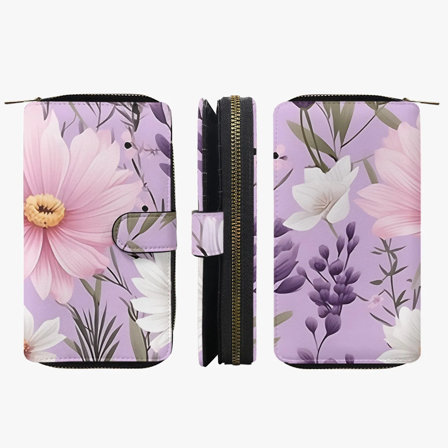 Spring Breeze | Long Leather Wallet