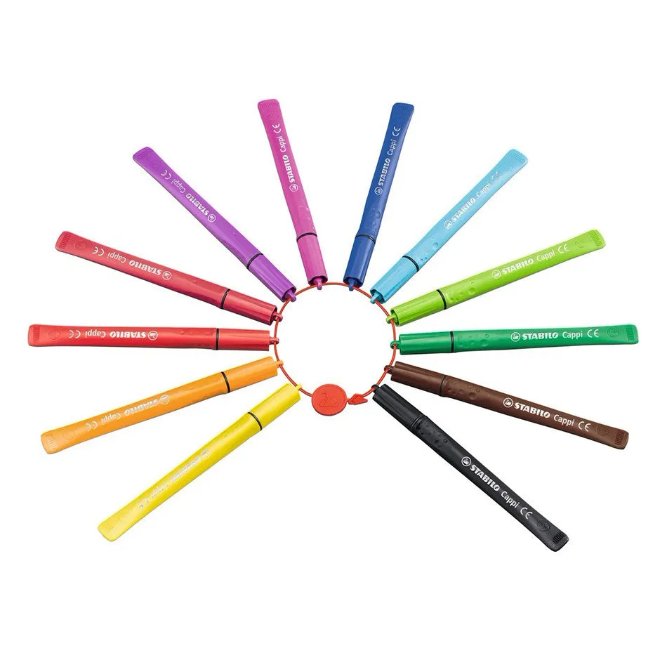 STABILO Cappi Colouring Pens Set of 12