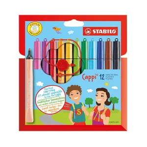 STABILO Cappi Colouring Pens Set of 12
