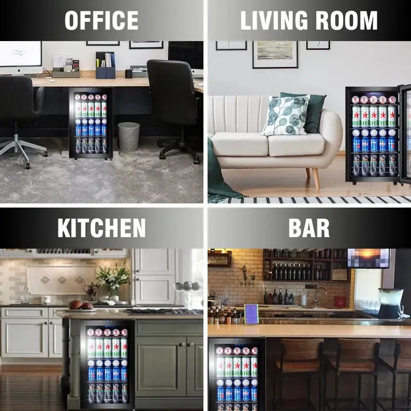 STAIGIS 2.5 Cubic Feet Freestanding Mini Fridge