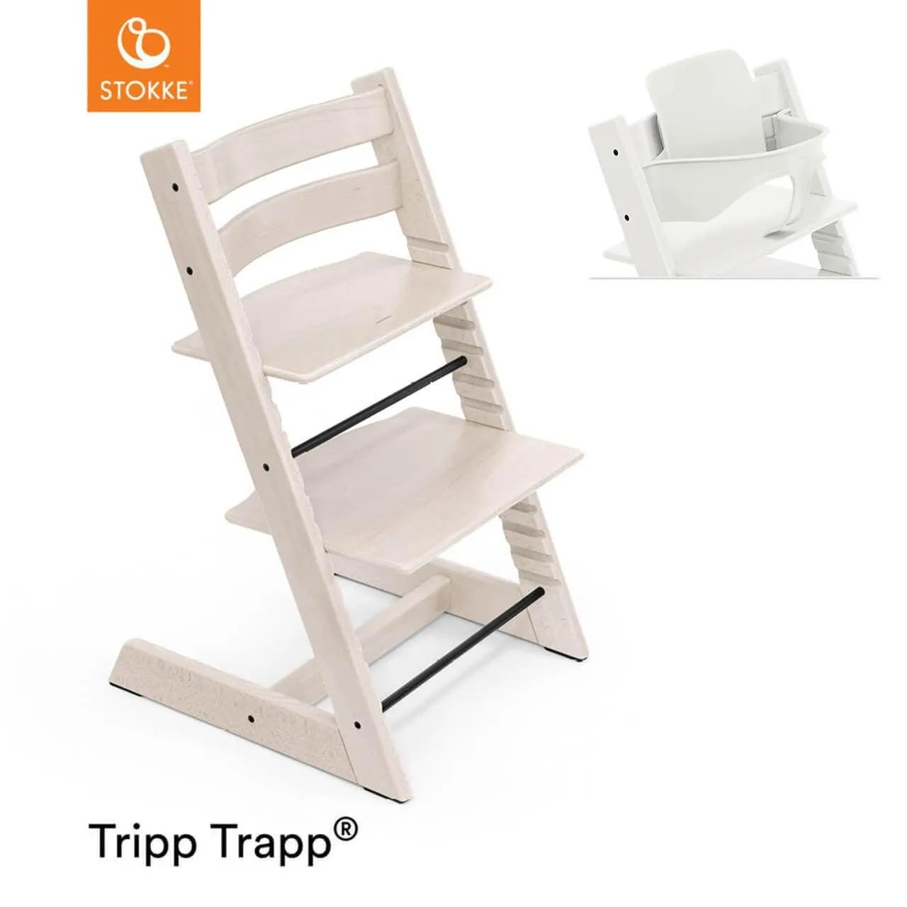 Stokke Tripp Trapp Highchair - Whitewash
