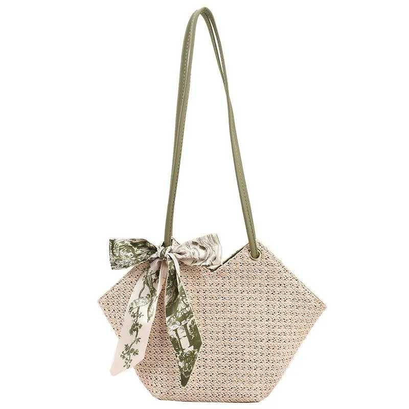 Straw Shoulder Bag