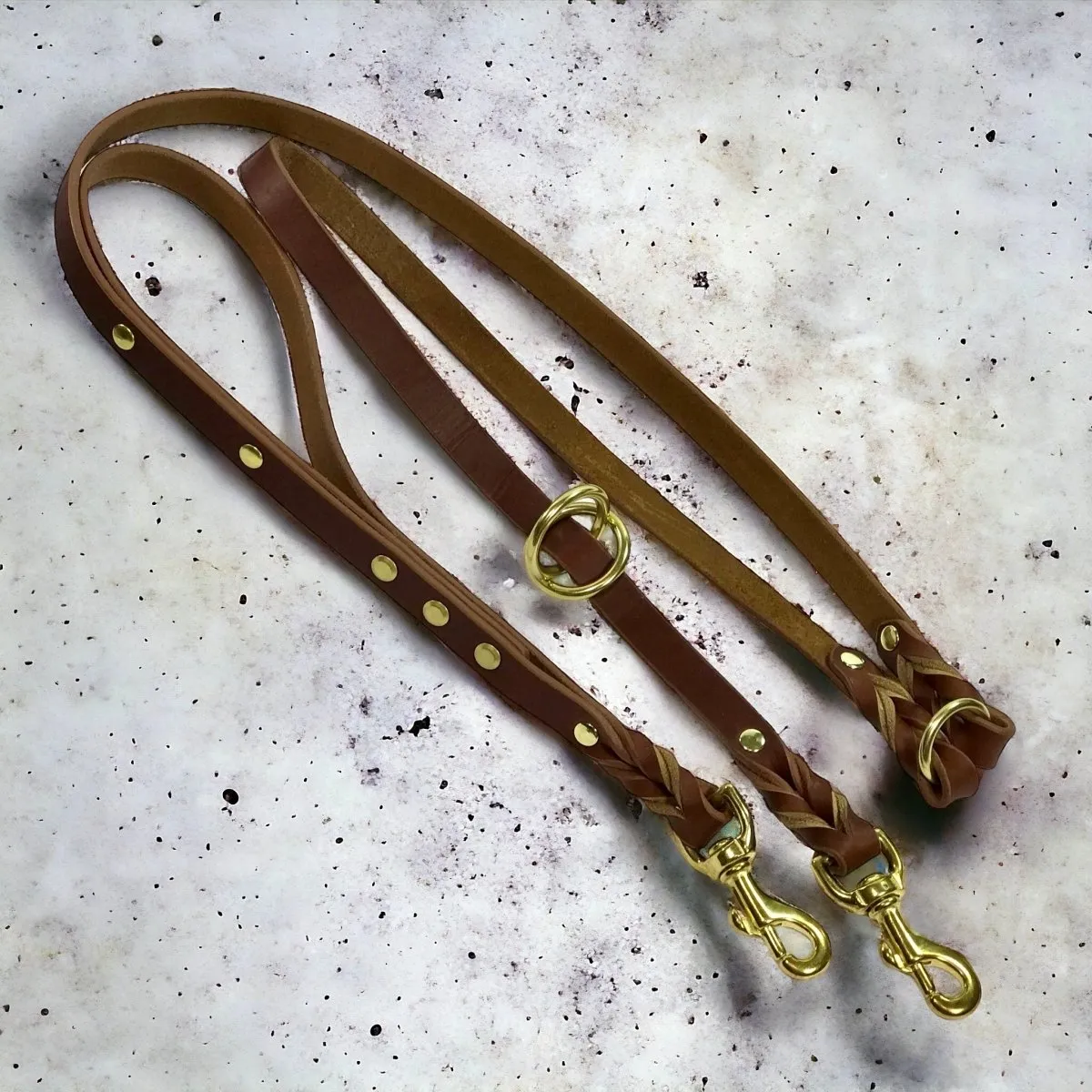 Super Loop Leather Leash