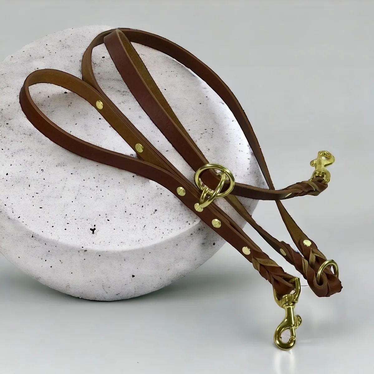 Super Loop Leather Leash