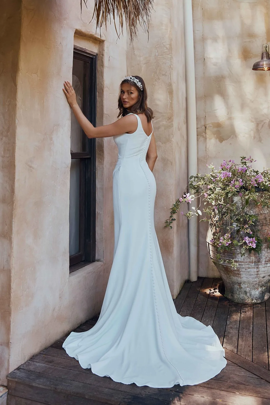 Tania Olsen TC2329 Yuna Gown - Vintage White