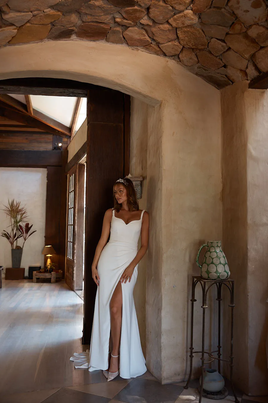 Tania Olsen TC2329 Yuna Gown - Vintage White