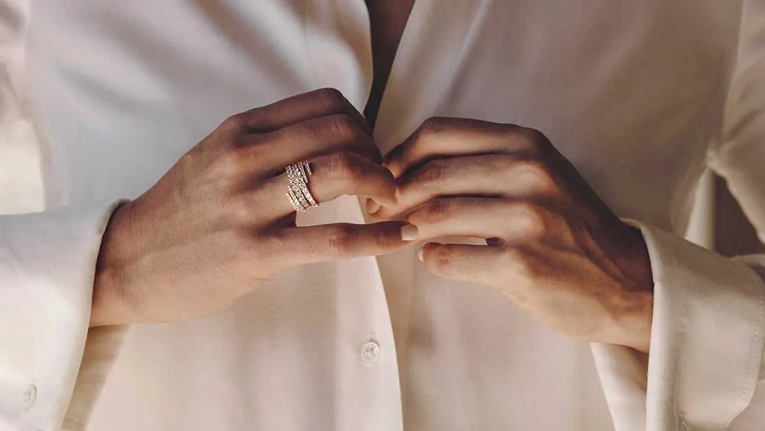 The Lab Grown Graduated Diamond Spiral Ring