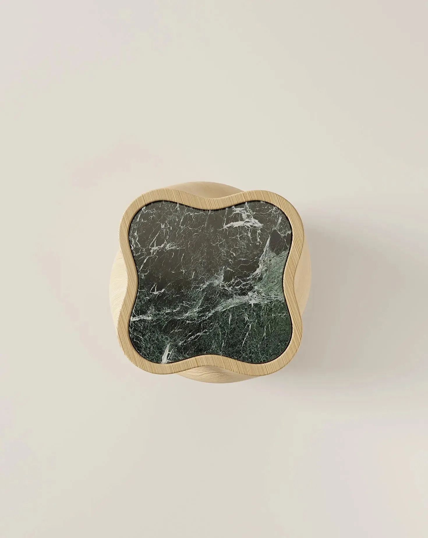 The U Line Wood and Verde Alpi Table