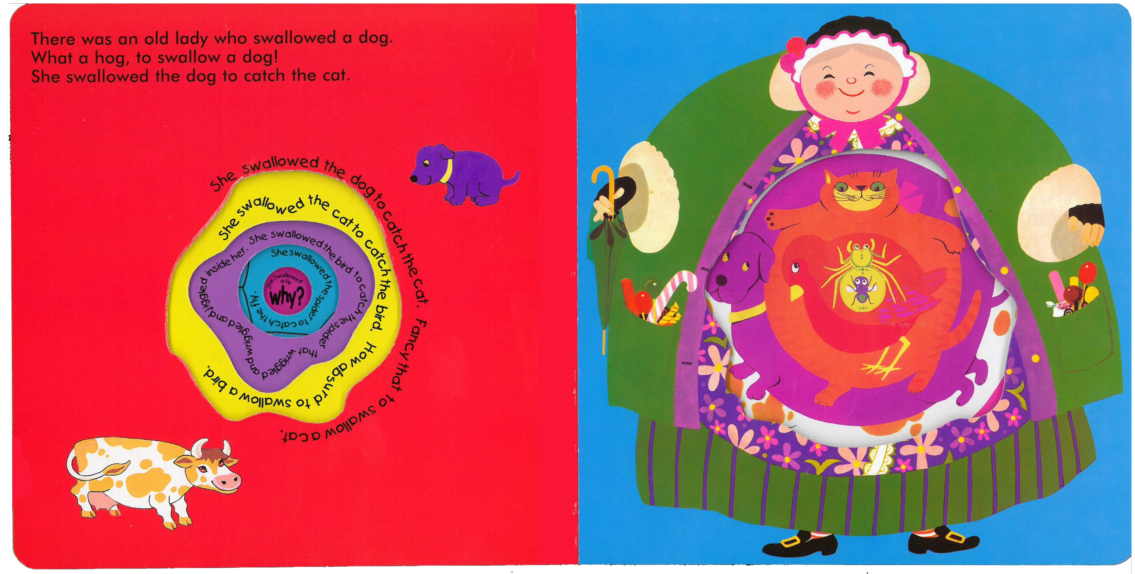 There Was an Old Lady Who Swallowed a Fly (Big Book Edition)
