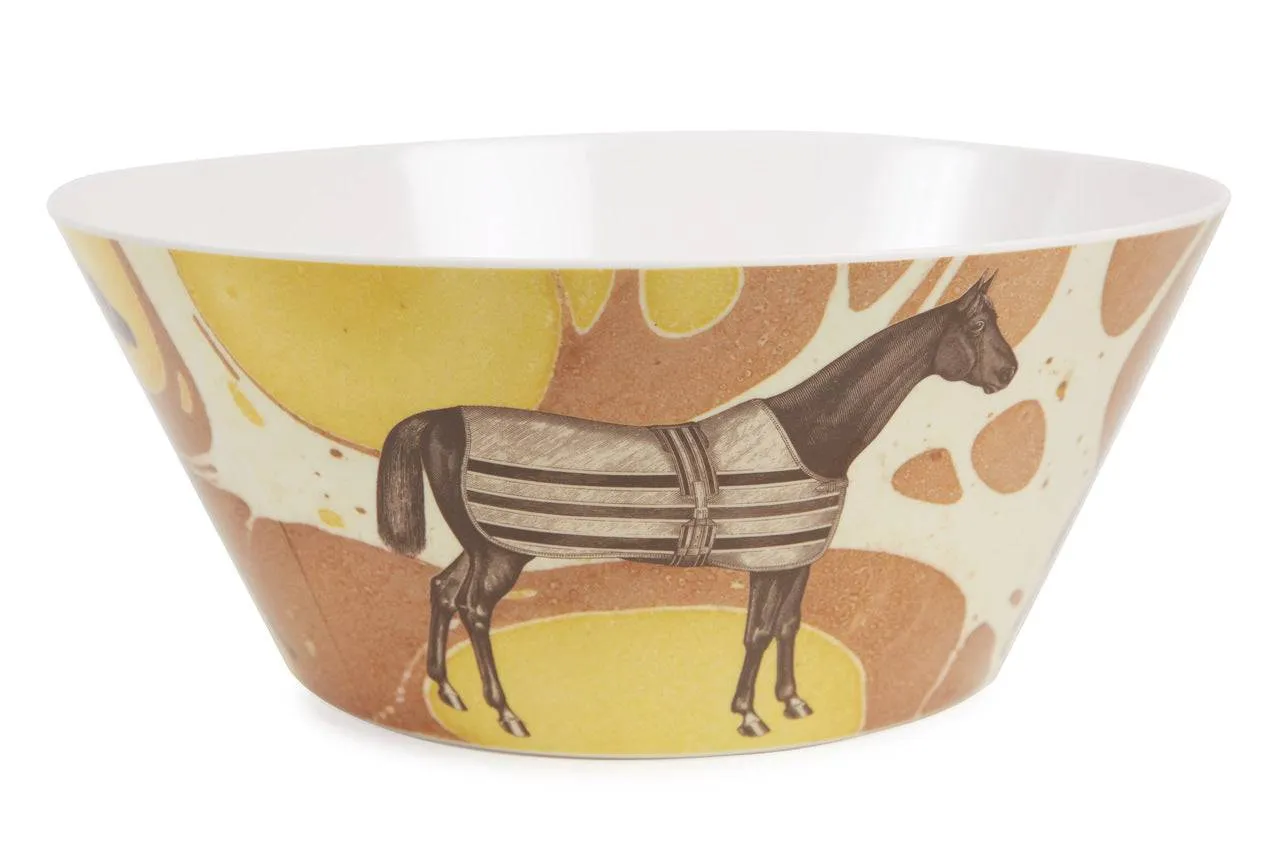 ThomasPaul - EQUUS MELAMINE LARGE SERVING BOWL