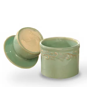 Traditional French soft-butter crock
