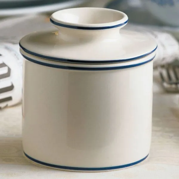 Traditional French soft-butter crock