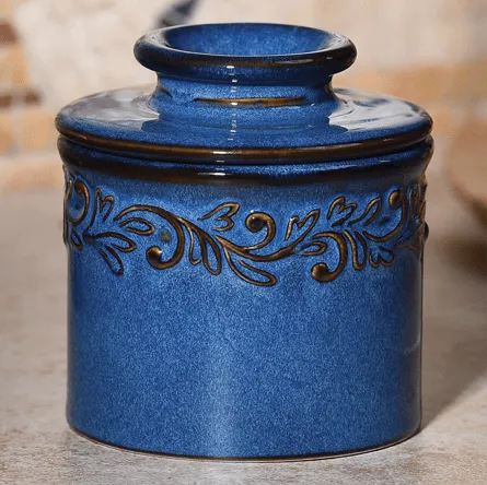 Traditional French soft-butter crock