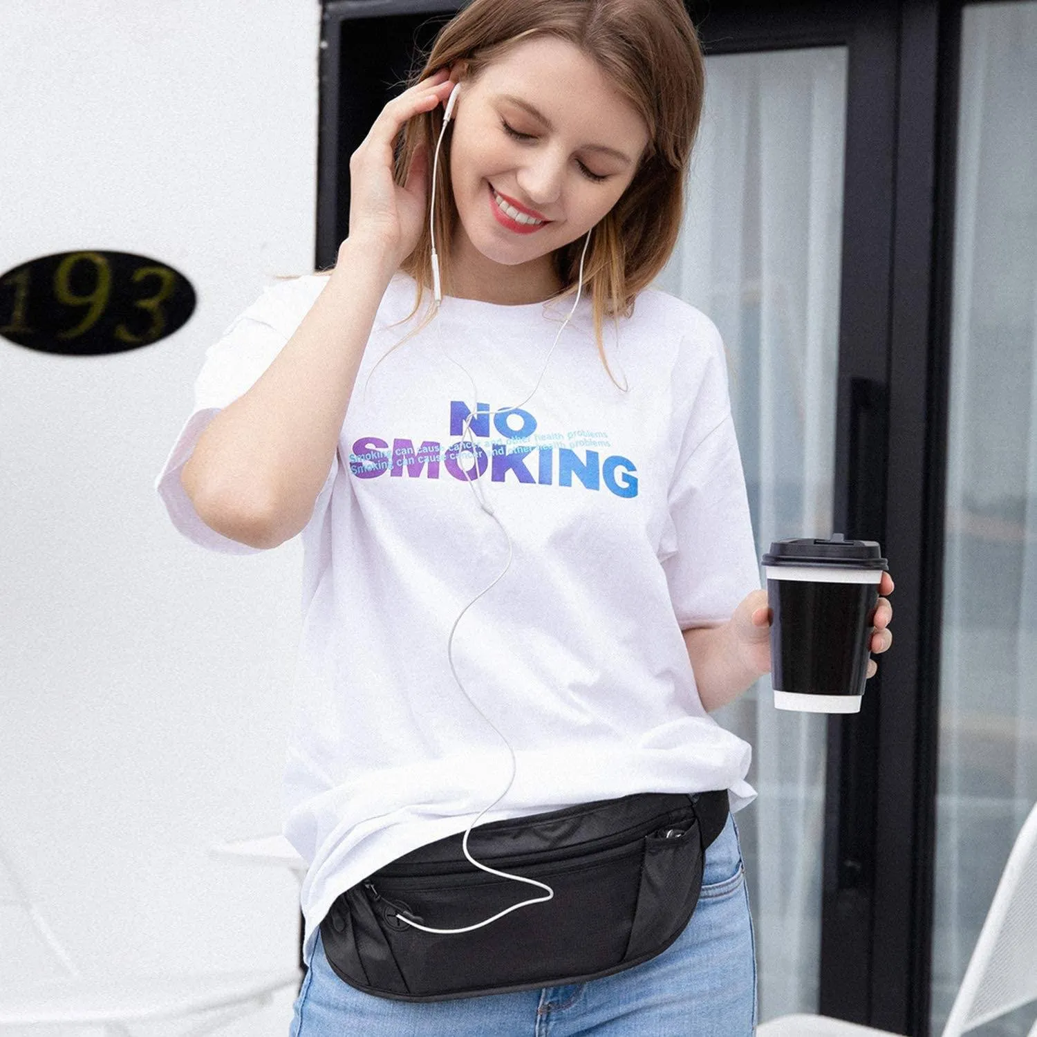 Travel Money Wallet Belt Pouch Blocking Hidden Passport Holder Bag