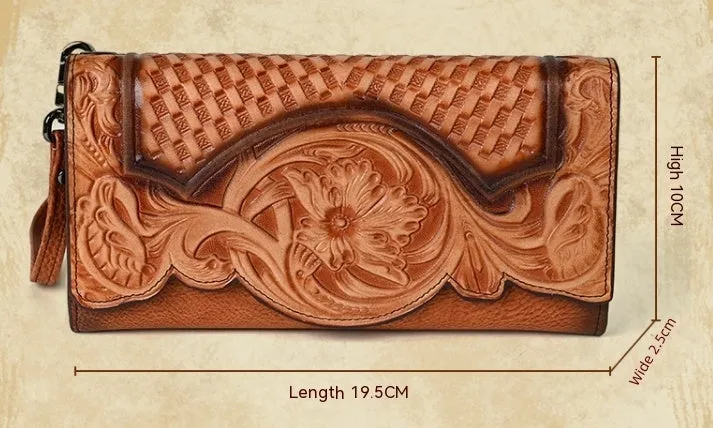 Tri-fold Bag Retro Wallet
