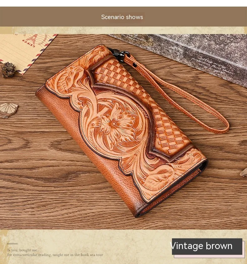 Tri-fold Bag Retro Wallet