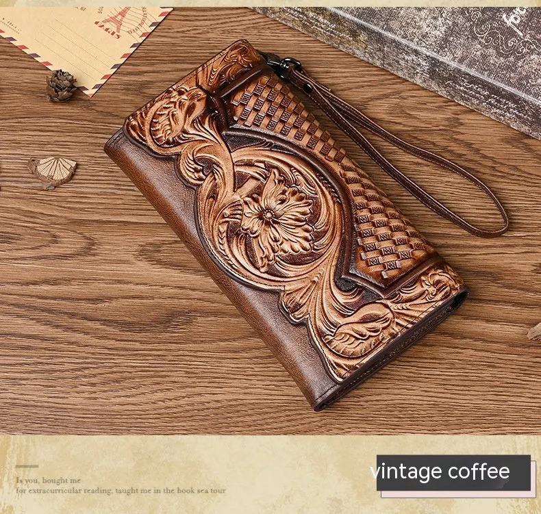 Tri-fold Bag Retro Wallet