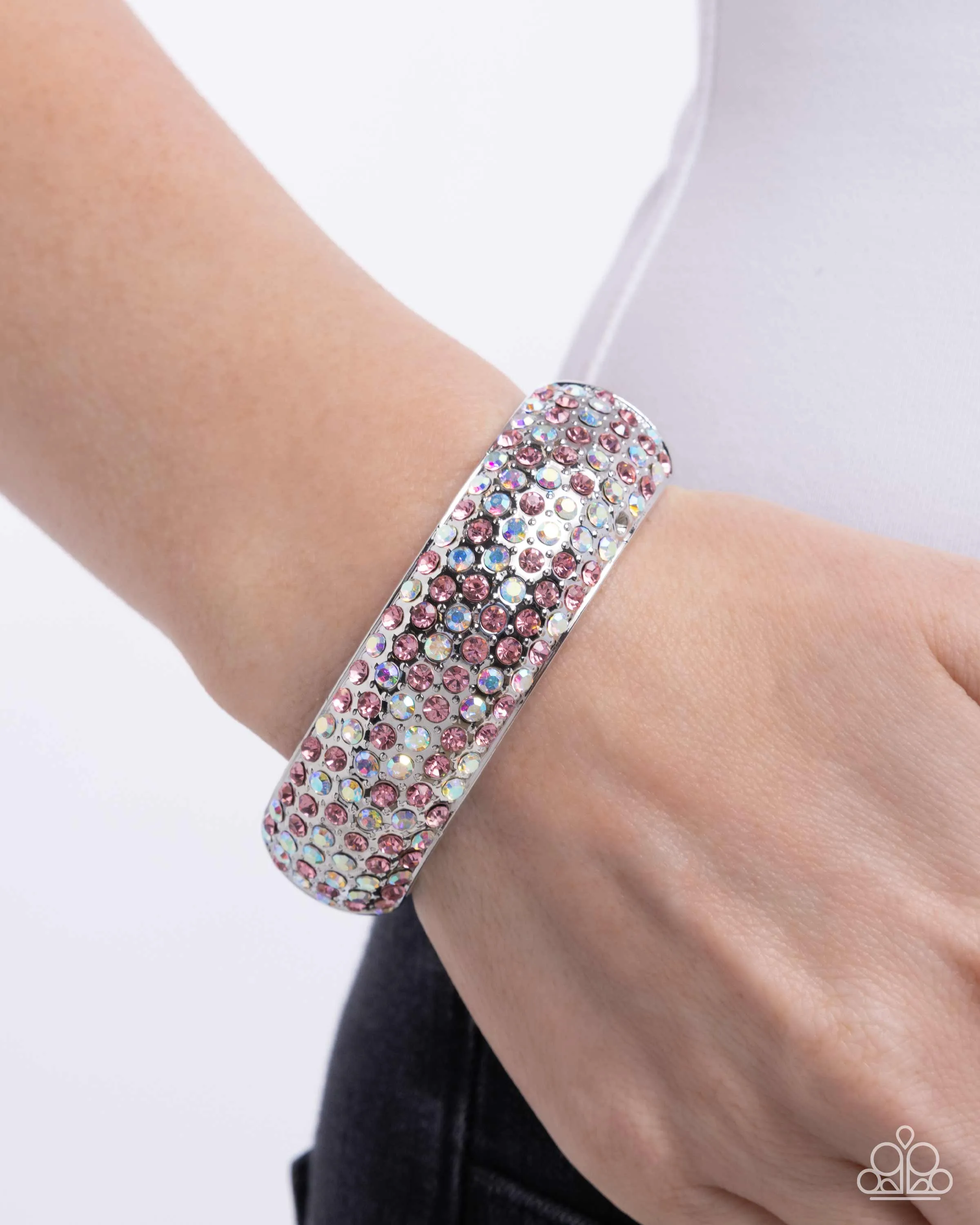 Triumphant Twinkle - Pink Bracelet