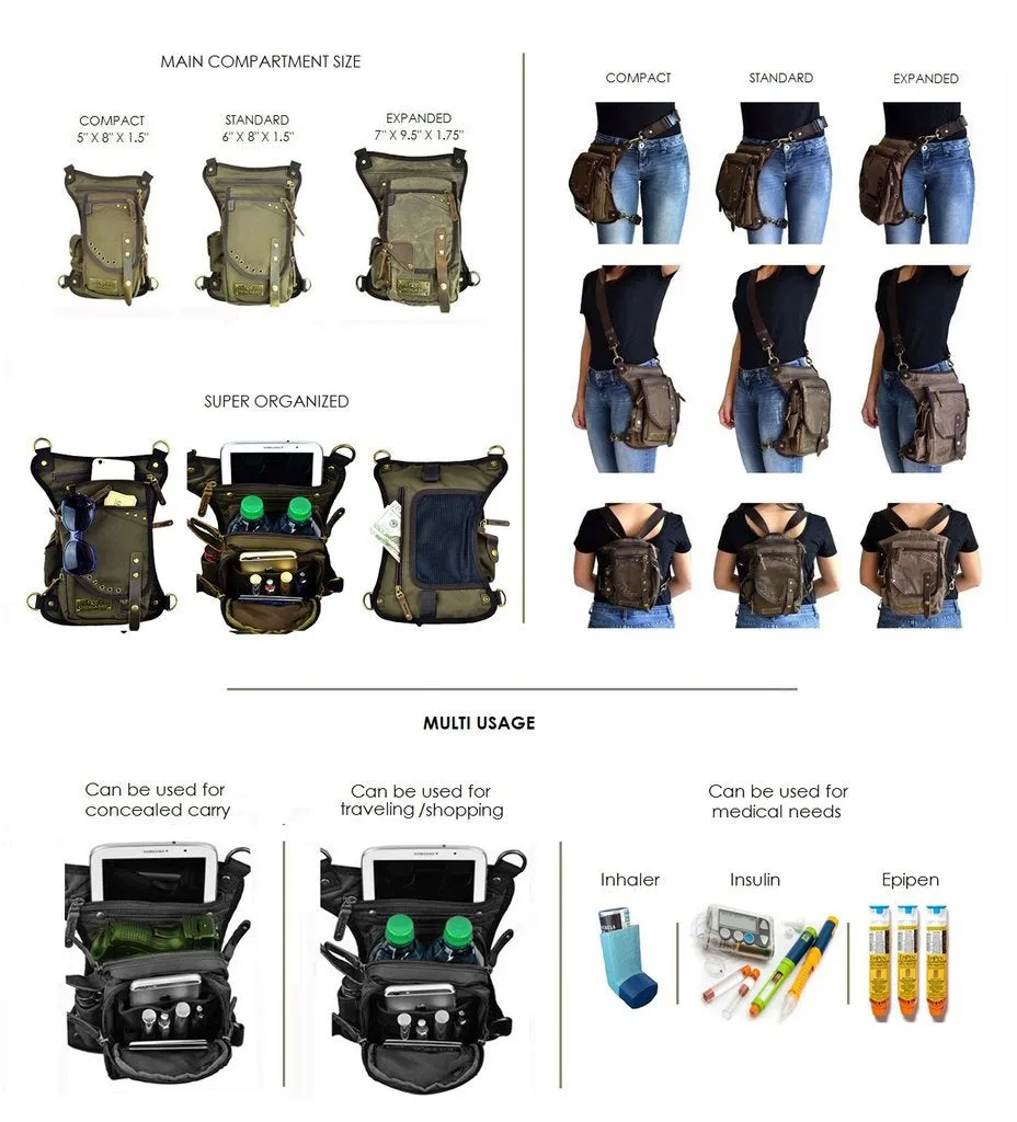 Ukoala Standard Kodiak Black/Brown/Olive