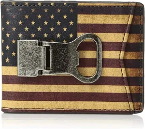 Vintage American Flag Money Clip