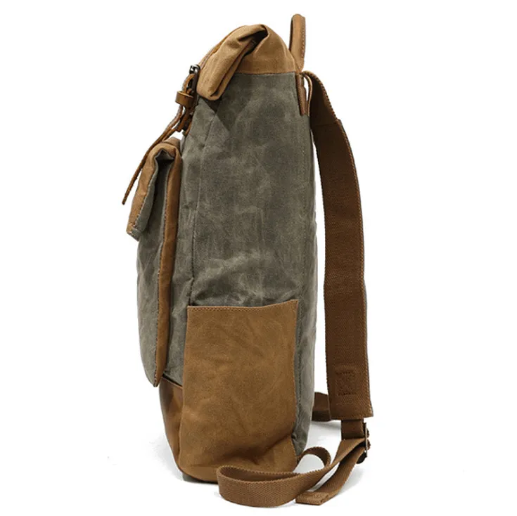 Vintage Canvas Cascade Backpack