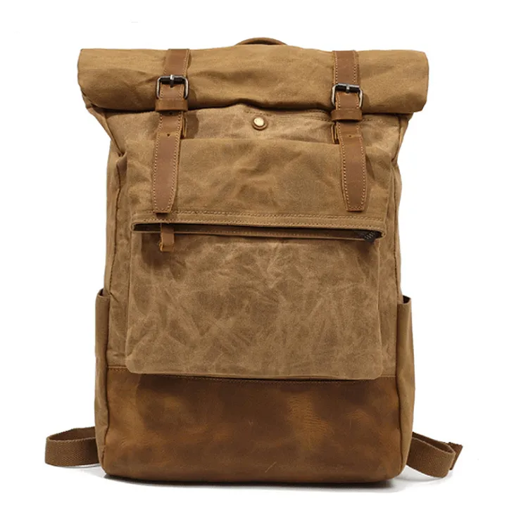 Vintage Canvas Cascade Backpack