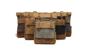 Vintage Canvas Cascade Backpack