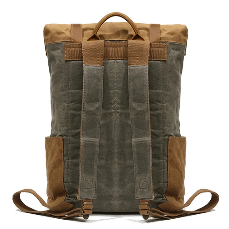 Vintage Canvas Cascade Backpack