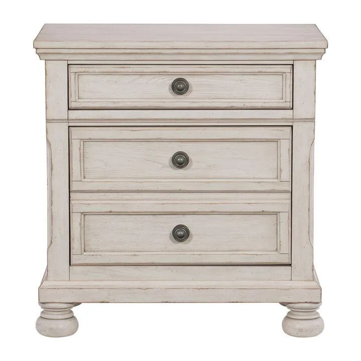 Viola 5-Piece Queen Bedroom Set - Antique White