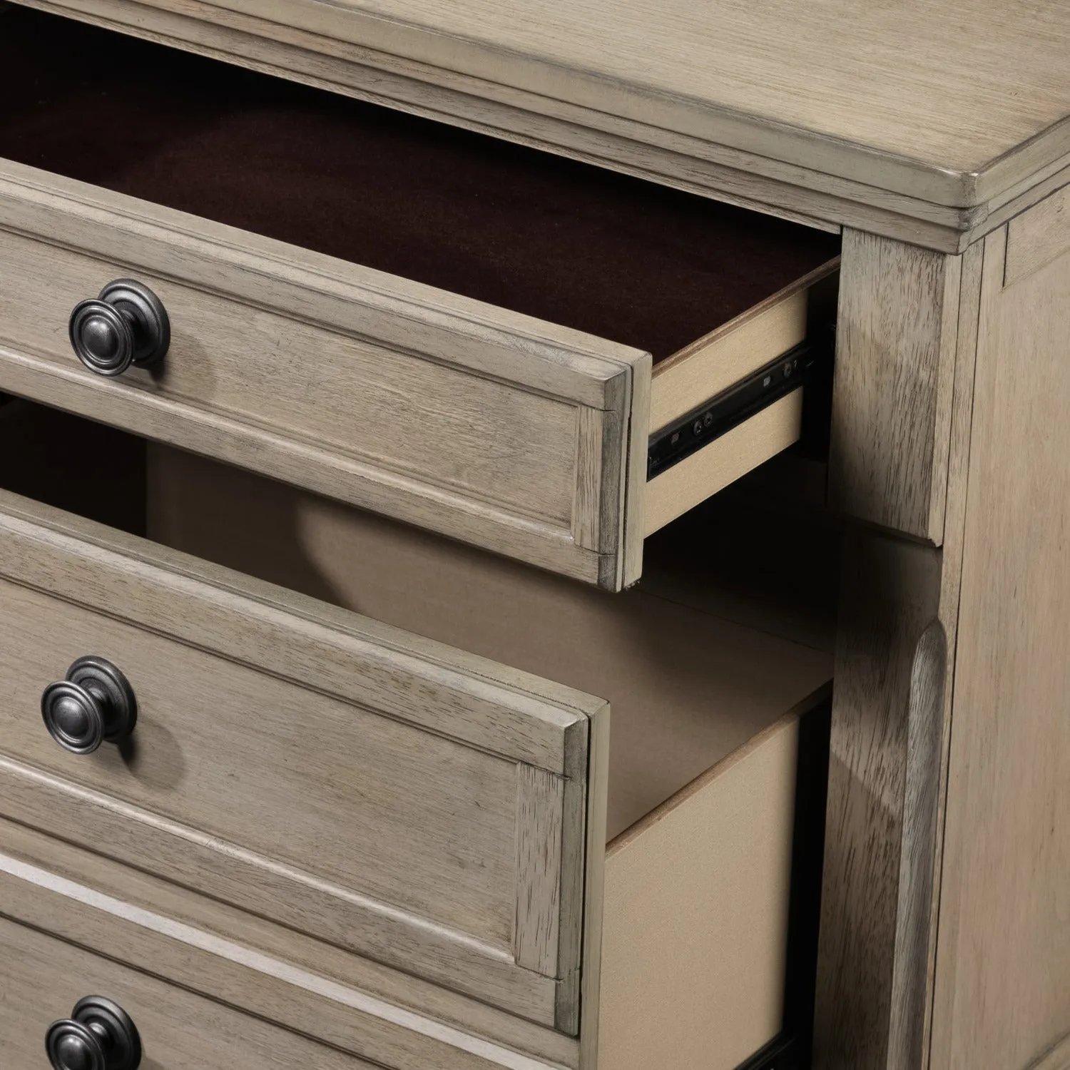 Viola Night Table - Grey