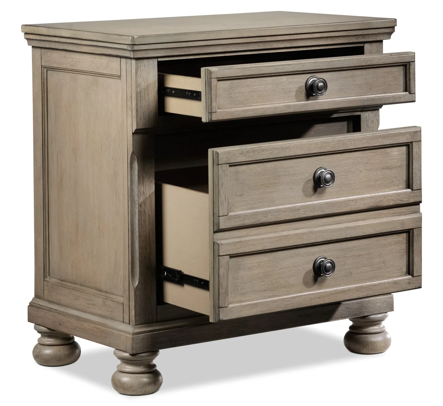 Viola Night Table - Grey