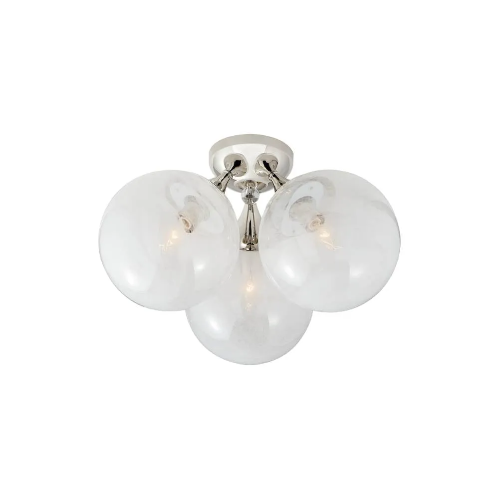 Visual Comfort Cristol Large Triple Flush Mount