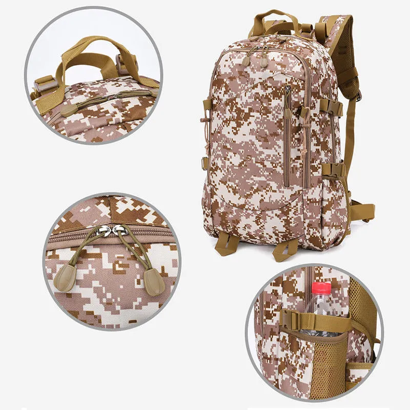 Waterproof Camouflage Backpack Travel Bag
