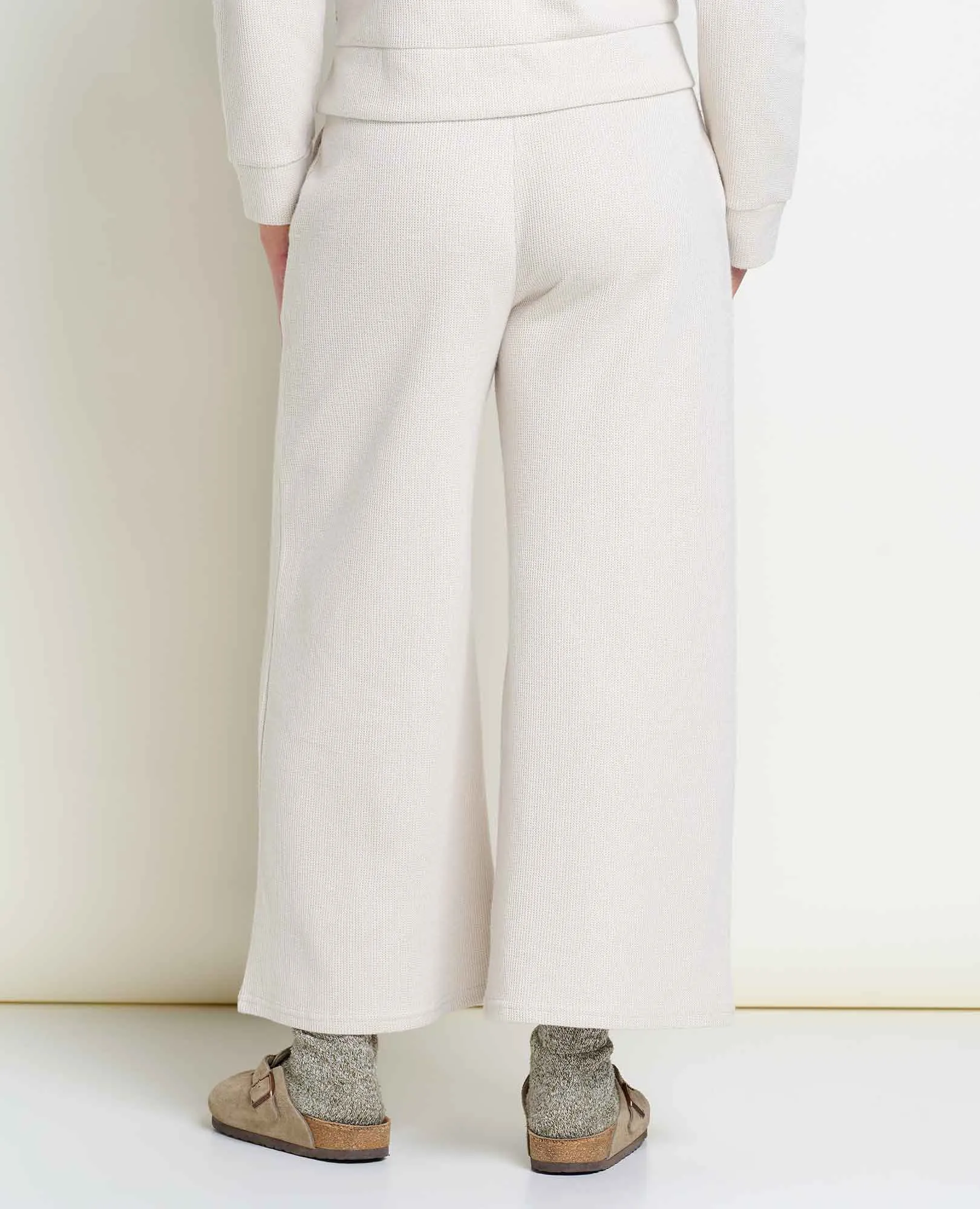 Women's Byrne Wide Leg Pant - Oatmeal