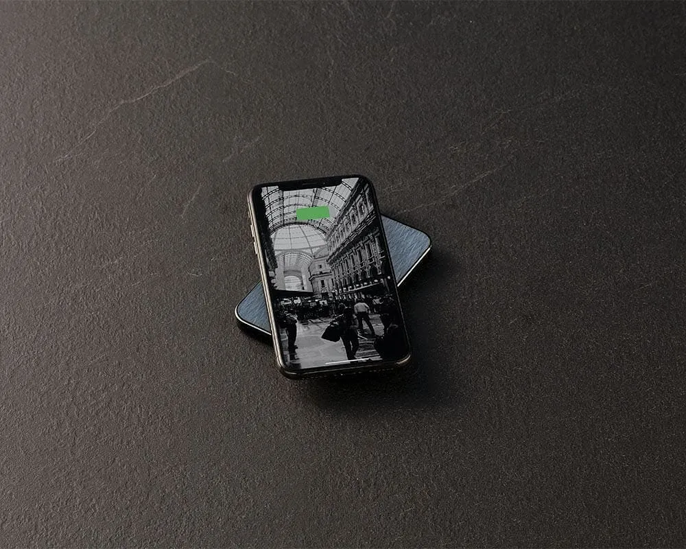Woodie Milano Wireless Power Bank - Acqua Marina