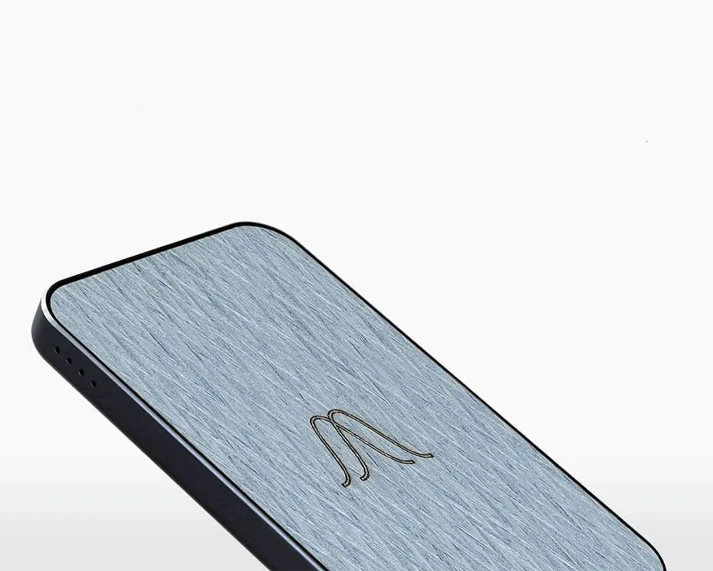 Woodie Milano Wireless Power Bank - Acqua Marina