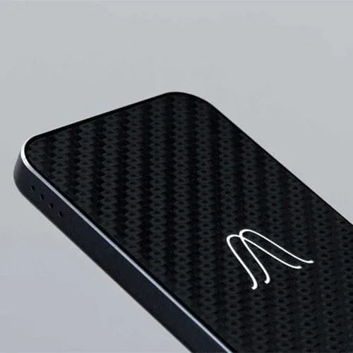 Woodie Milano Wireless Power Bank – Carbon Look Black