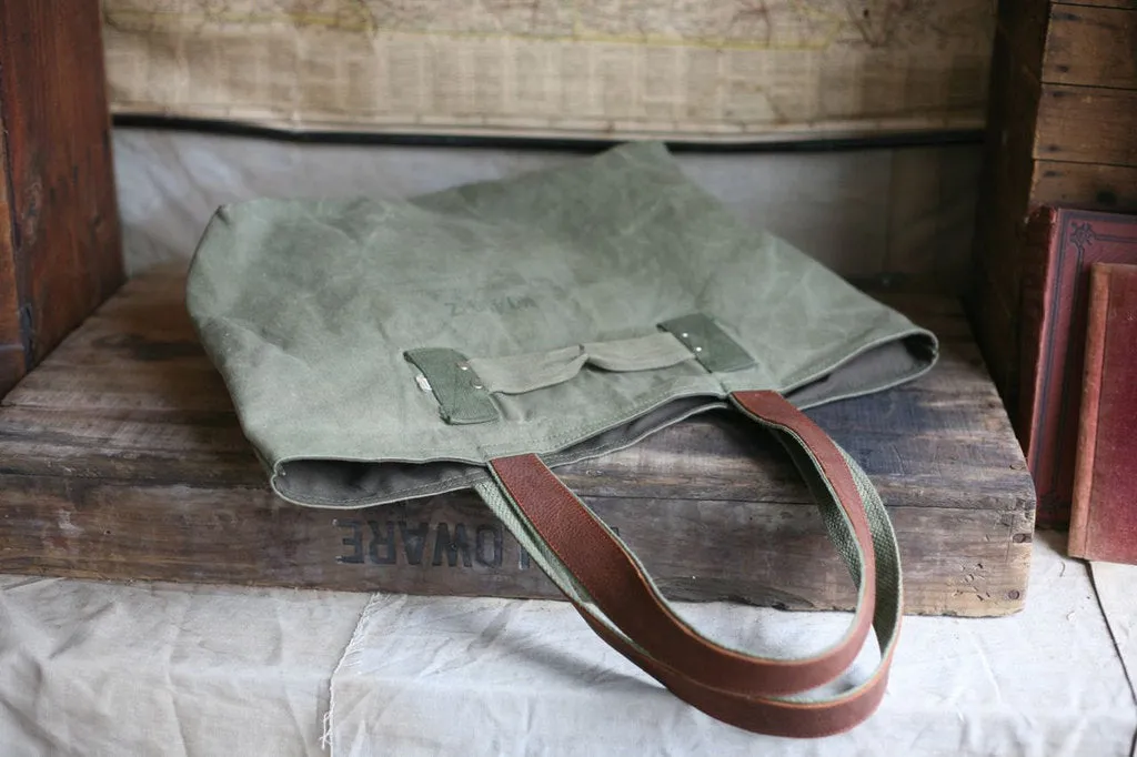 WWII era Canvas Carryall - SOLD