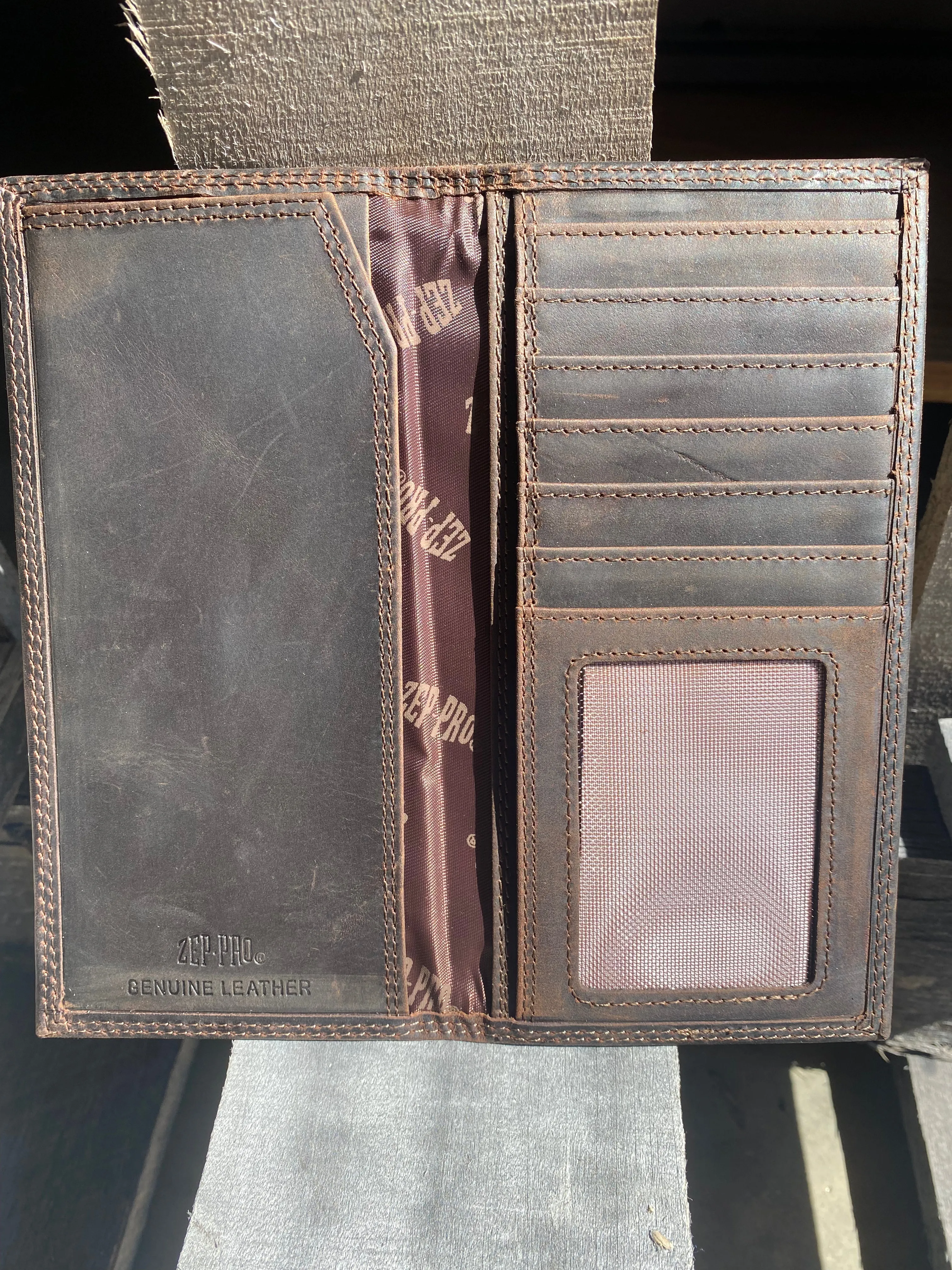 Zep-Pro IWT4FNC-AU Auburn University Tigers 1/2 Mossy Oak Camo Tall Wallet